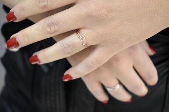 Oxzen δαχτυλίδι ασημένιο 925 σε ρόζ χρυσό chevalier free size