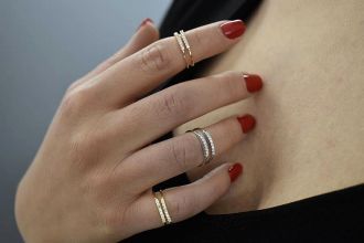 Oxzen δαχτυλίδι ασημένιο 925 σε ροζ χρυσό chevalier free size με πέτρες ζιργκόν