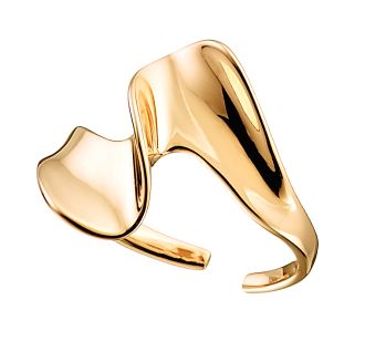 Oxzen δαχτυλίδι ασημένιο 925 σε χρυσό. Φοριέται και Chevalier